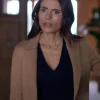 Cellar Door 2024 Jordana Brewster Brown Coat