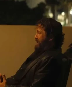 Den Of Thieves 2 Gerard Butler Leather Blazer