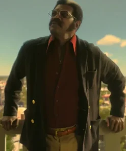 Fight Night The Million Dollar Heist 2024 Samuel L. Jackson Peacoat