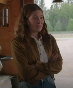 Heartland S17 Georgie Fleming Morris Brown Jacket