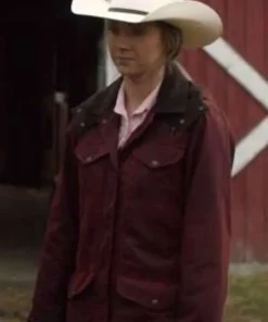 Heartland Season 17 Amy Fleming Red Jacket