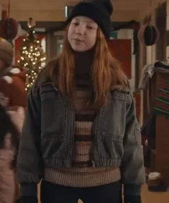 The Best Christmas Pageant Ever Beatrice Schneider Grey Jacket