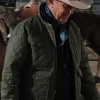 Yellowstone S05 John Dutton Green Quilted Jacket