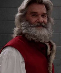 Alternative view of Christmas Chronicles Kurt Russell Red Vest