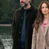 Murder In A Small Town S01 Karl Alberg Green Corduroy Coat