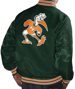 Rocky Johnson Green Varsity Jacket