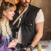 The Electric State Chris Pratt Black Cotton Vest