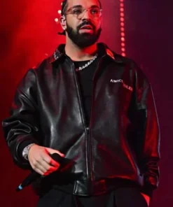 Rapper Drake Amici Violente Black Jacket