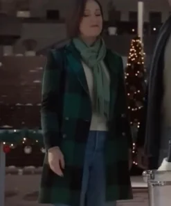 Santa Tell Me Movie Erin Krakow Trench Coat
