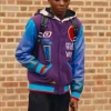 Supacell Joshua Cameron Varsity Purple Jacket