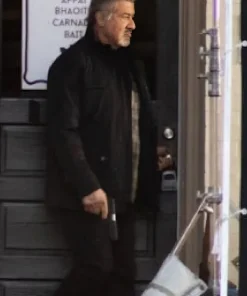 Alternative view of Alarum 2025 Sylvester Stallone Black Jacket
