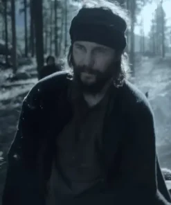 Alternative view of American Primeval 2025 Taylor Kitsch Wool Coat