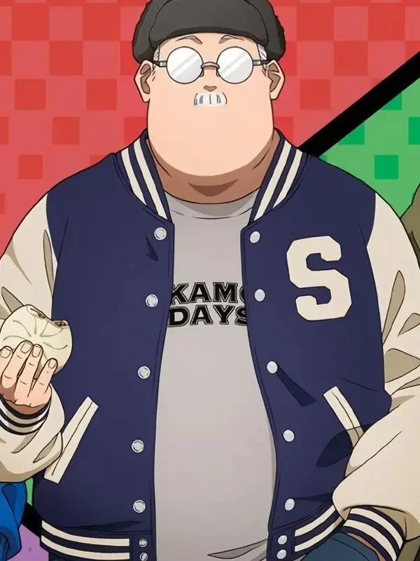 Sakamoto Days 2025 Taro Blue Varsity Jacket