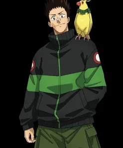 Sakamoto Days Heisuke Mashimo Black Cotton Jacket