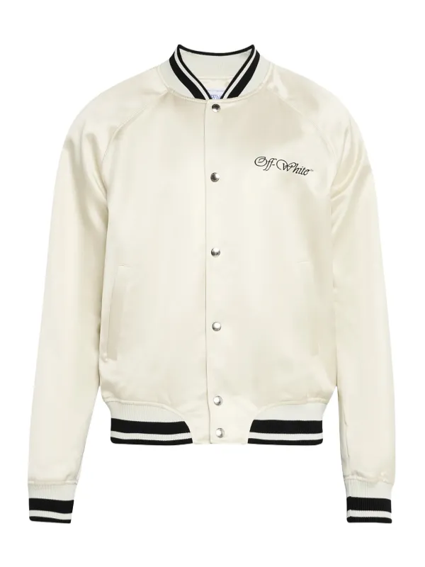 The Kelly Clarkson Show 2024 50 Cent White Bomber Jacket - Image 2