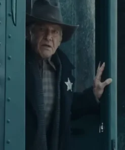 Alternative view of 1923 Harrison Ford Black Trench Coat