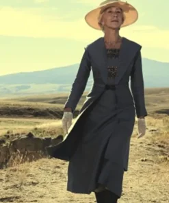 Alternative view of 1923 Helen Mirren 2025 Women Grey Coat