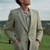 Adrien Brody The Brutalist Cream Blazer