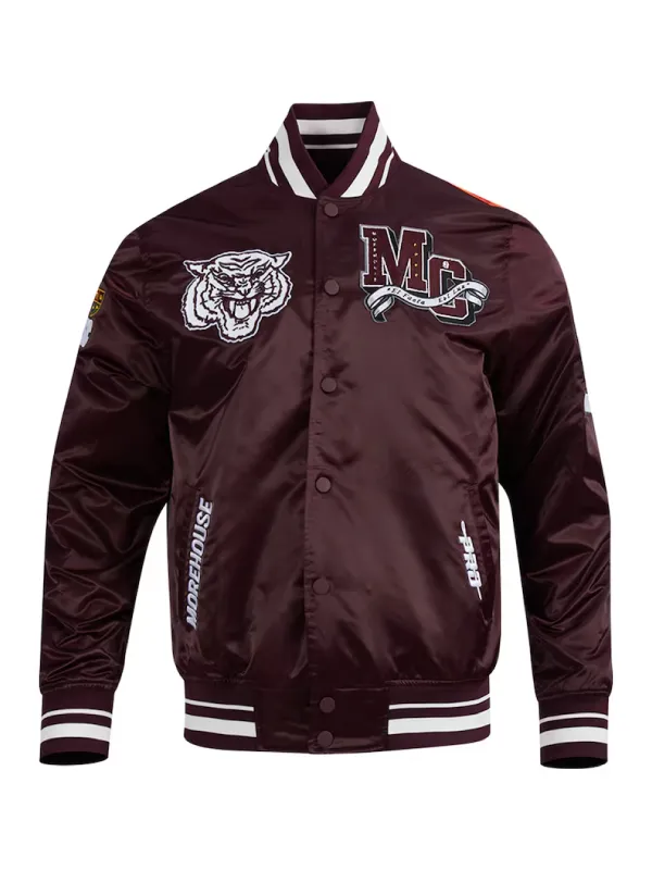 All-Star Game 2025 Morehouse Collage Satin Jacket
