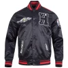 All-Star Game 2025 NBA Unisex Black Satin Jacket