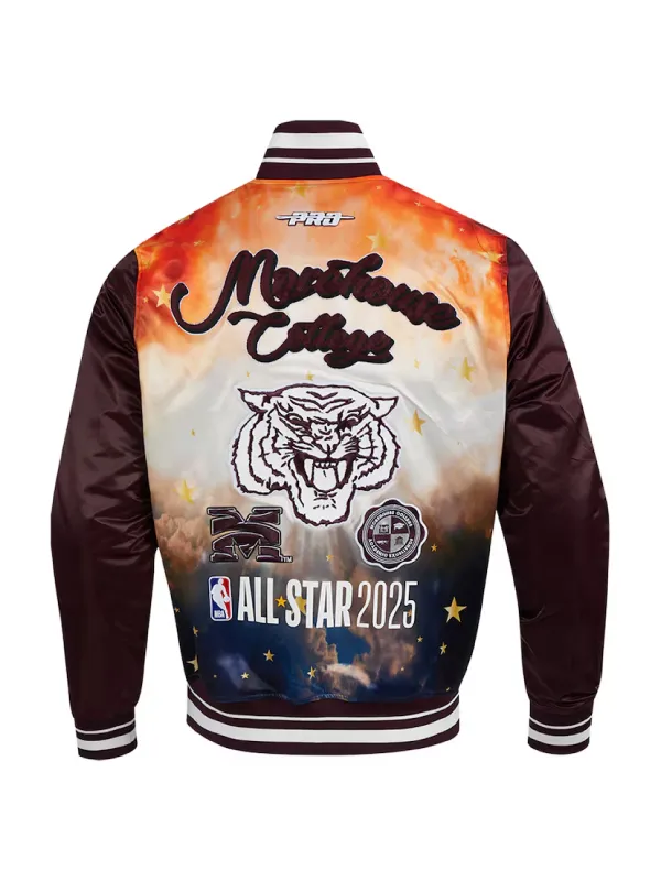 All-Star Game Morehouse Collage Satin Jacket