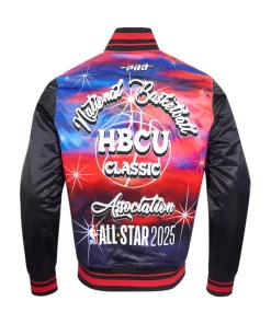 NBA All-Star Game 2025 Unisex Black Satin Jacket - Image 2