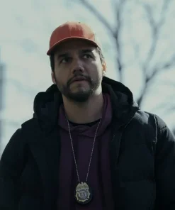 Dope Thief Wagner Moura Black Puffer Hooded Jacket - Image 2