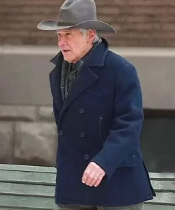 Alternative view of Harrison Ford 1923 S02 Blue Wool Peacoat
