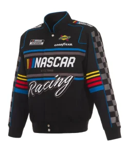 Men's Nascar Cup Series Black Twill Uniform Jacket