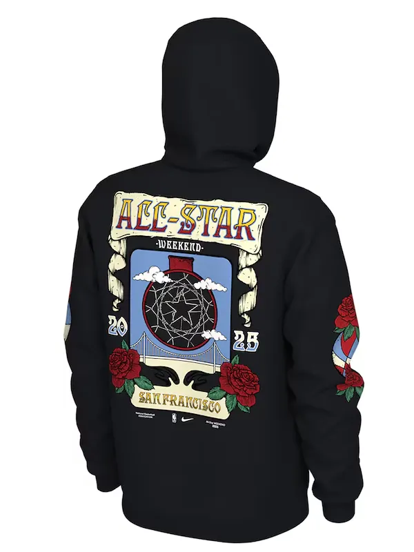 NBA All-Star Game Club Black Pullover Hoodie