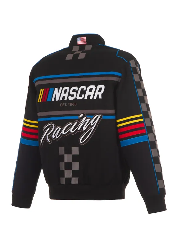 Nascar Cup Series Unisex Black Uniform Twill Jacket - Image 2
