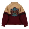 Pro Rodeo Cowboys Maroon Vintage Bomber Jacket