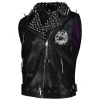 Rhea Ripley WWE Judgment Day Black Leather Vest