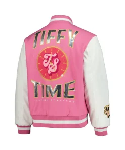 WWE Tiffy Time 2025 Tiffany Stratton Pink Jacket
