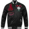 MLB Arizona Diamondbacks Satin Varsity Jacket