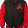 MLB Arizona Diamondbacks Wool Letterman Jacket