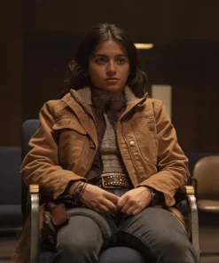 The Last of Us S02 Dina Brown Cotton Jacket