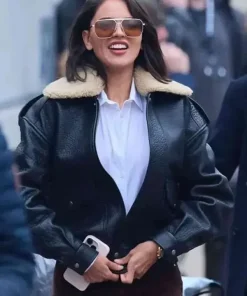 Fountain of Youth 2025 Esme Shearling Leather Jacket