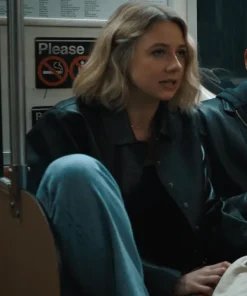 Alternative view of Adults 2025 Billie Black Leather Jacket
