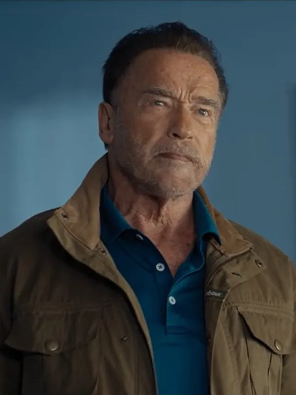 FUBAR Arnold Schwarzenegger Brown Jacket - Image 4