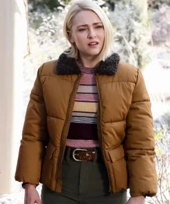 Grosse Pointe Garden Society Alice Morris Shearling Puffer Jacket