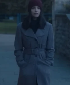 My Oxford Year Sofia Carson Grey Coat