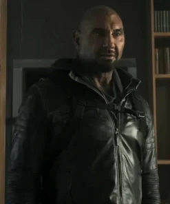 Afterburn Dave Bautista Leather Jacket