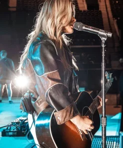 Alana Springsteen California Leather Jacket