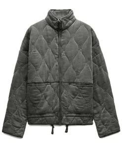 Alternative view of Art Detectives Nina Singh Black Quilted Jacket
