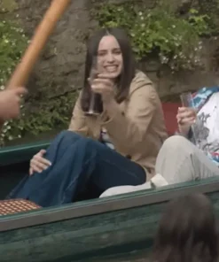 Alternative view of My Oxford Year Anna De La Vega Beige Coat