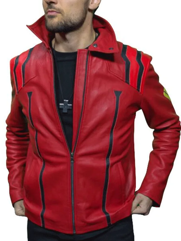 Neon Genesis Evangelion Misato Red Jacket - Image 6