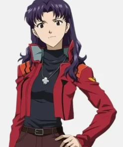 Neon Genesis Evangelion Misato Red Jacket