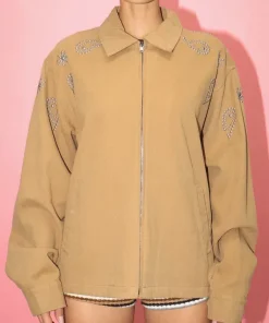Alternative view of Rodeo Studded Work Brown Jacket