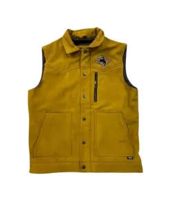 Rodeo Vegas Brown Cotton Vest